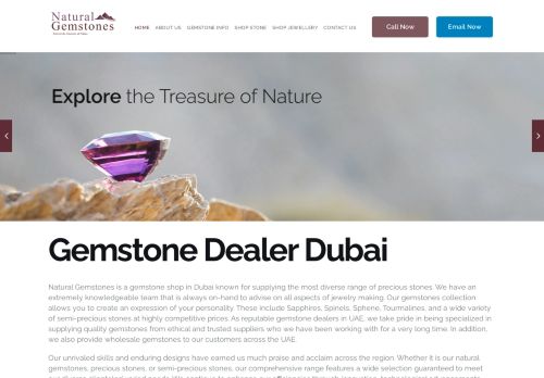 لقطة شاشة لموقع Natural Gemstones Dubai
بتاريخ 30/03/2021
بواسطة دليل مواقع إنسااي