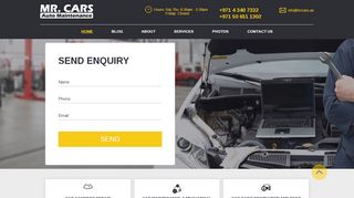 لقطة شاشة لموقع مستر كارز لصيانة السيارات Mr Cars
بتاريخ 21/09/2019
بواسطة دليل مواقع إنسااي