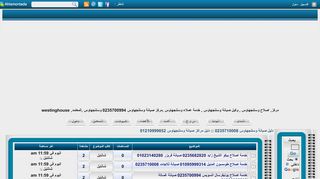 لقطة شاشة لموقع مراكز اصلاح وستنجهاوس بمصر
بتاريخ 31/12/2019
بواسطة دليل مواقع إنسااي