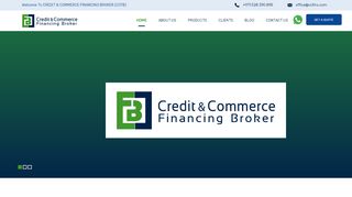 لقطة شاشة لموقع Credit & Commerce Financing Broker
بتاريخ 12/03/2020
بواسطة دليل مواقع إنسااي