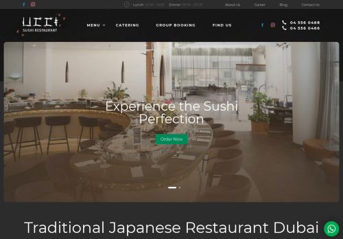 لقطة شاشة لموقع UCCI مطعم سوشي
بتاريخ 29/09/2020
بواسطة دليل مواقع إنسااي