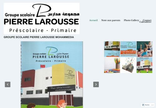 لقطة شاشة لموقع Ecole Pierre Larousse Mohammedia
بتاريخ 07/10/2020
بواسطة دليل مواقع إنسااي